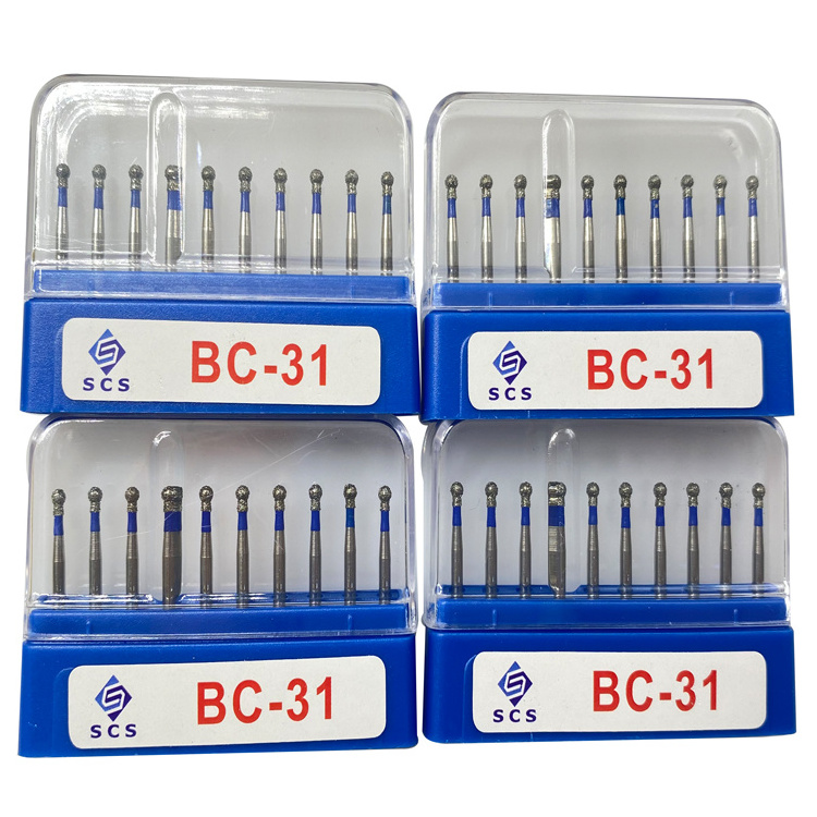 Dental Diamond Burs Teeth Polishing Kit FG Handpiece Burs