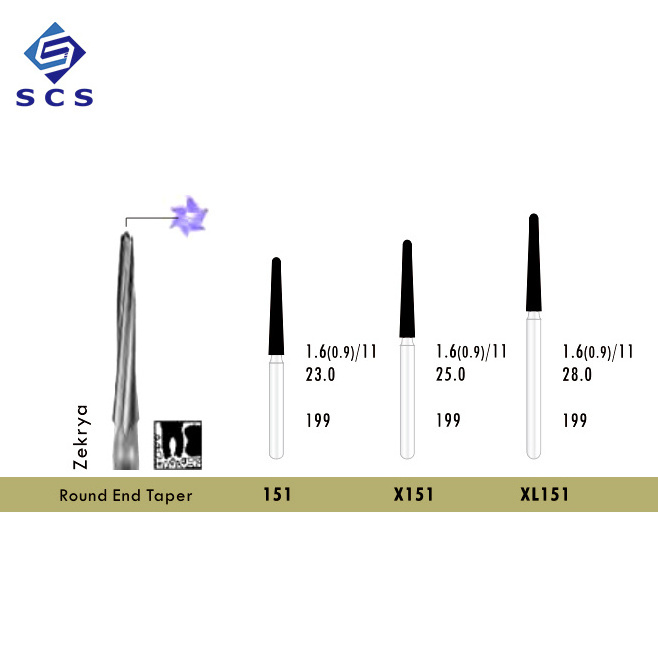 CE ISO High Speed Metal Cutting Dental Tungsten Carbide Bur