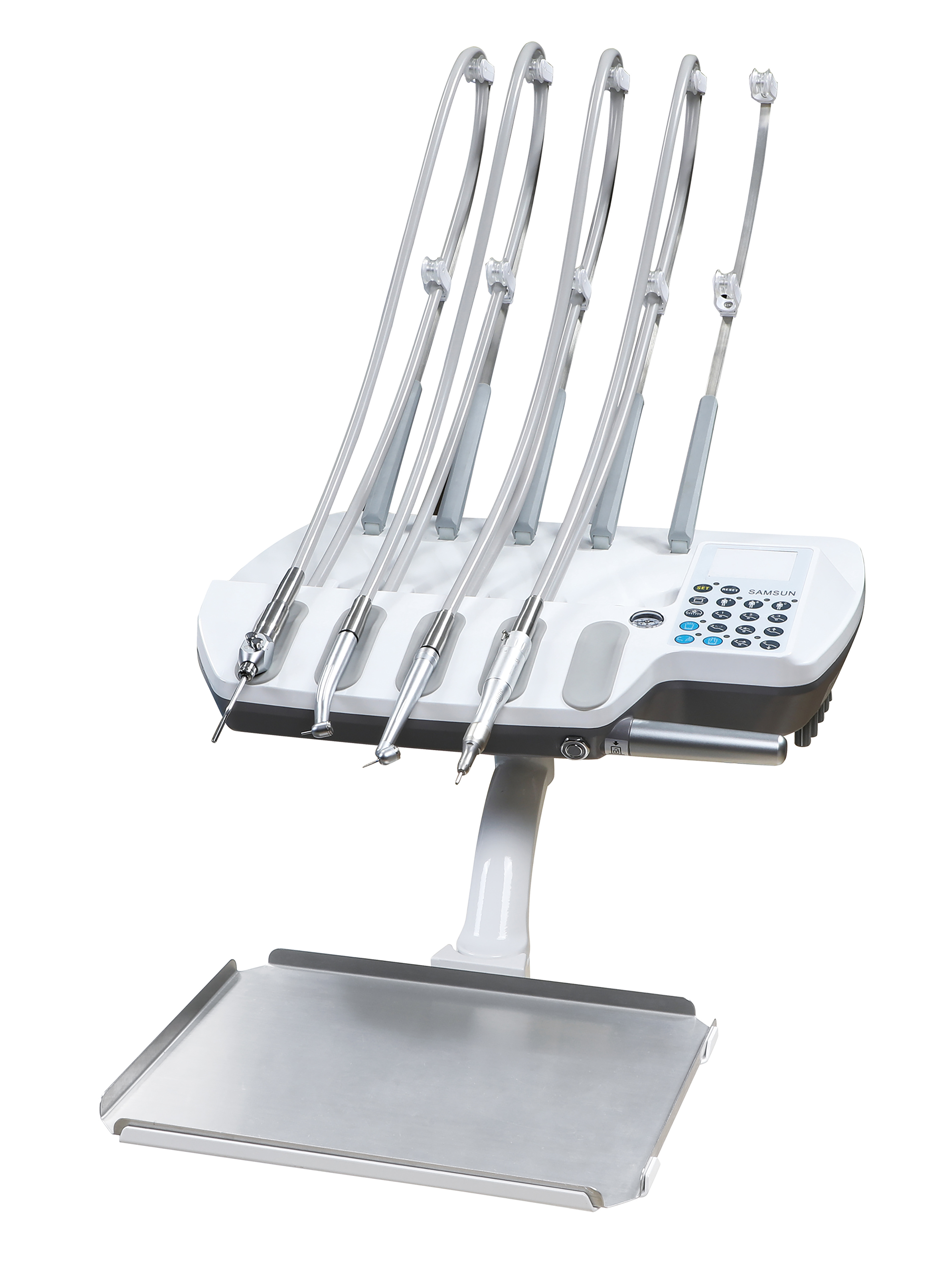 Height-Adjustable Leather Cushion Dental Chair Set For Dental Implant Equipment