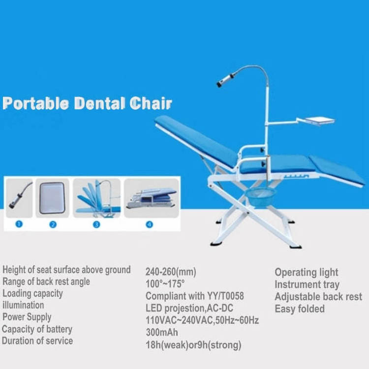 2022 New Dental Chair With Ce Iso Portable Dental Chair Product Dental-chairs-unit-price Dental Equipment