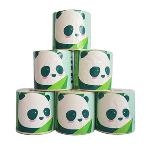 Tolet paper tissue 1ply customized bamboo pulp toilet printed roll toilet rolls uk bobo toilet roll z fold tissue