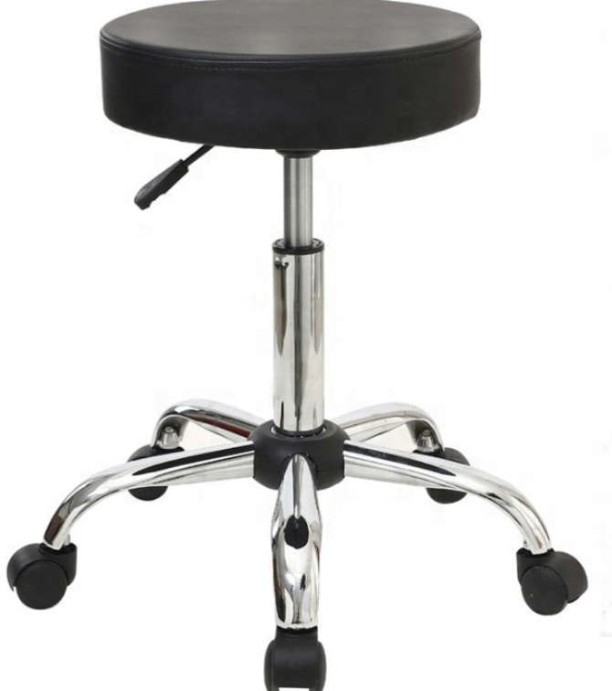 Height-Adjustable revolving hospital Nurse Stool Hospital Doctor Stainless Steel Stool Surgeon Chair For Sale