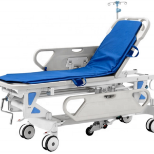 Hospital equipment Luxury patient hydraulic trolley ABS patient stretcher Emergency transfer Trolley  Ambulance Stretcher bed