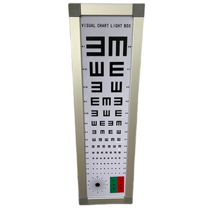 Multi function professional visual examination LED light source eye test vision chart