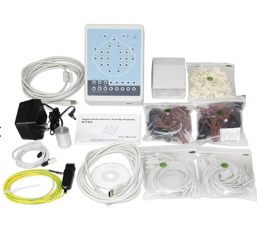 Digital Brain Activity Mapping System Electronic Frequency 16 channel EEG Machine for Clinical Diagnosis