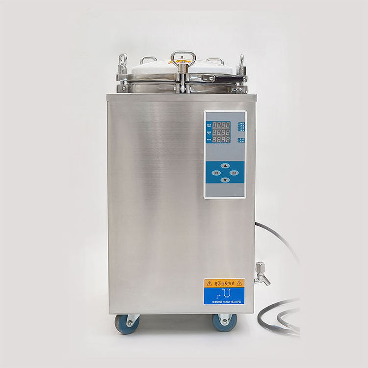 High quality manufacturer price 35L 50L 75L 100L 120L 150L 200L vertical high pressure steam sterilizer autoclave