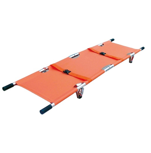 Aluminum Alloy Emergency Folding Medical Equipment thickened First Aid Ambulance Stretcher for sale