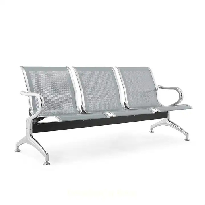 Cost Effective Stainless Steel 3 4 5 Seat Accompanying Chair Hospital Waiting Chair