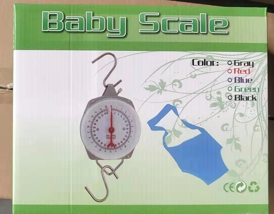 Cheap Price Accurate Mechanical Manual Baby Hanging Weighing Scale 25kg