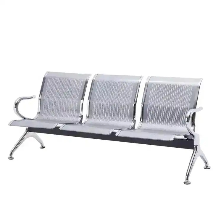 Cost Effective Stainless Steel 3 4 5 Seat Accompanying Chair Hospital Waiting Chair