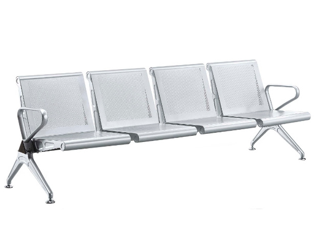 Factory Direct Sale Medical Metal Furniture 3 4 5 Seater Accompany Chair Waiting Chair for hospital airport office building