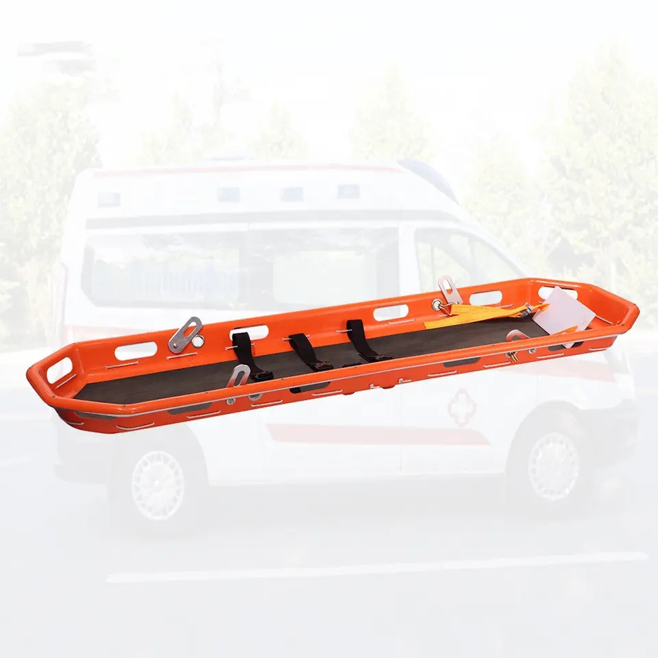 Good Feedback Reliable First Aid Medical Emergency Rescue Plastic Basket Stretcher for sale