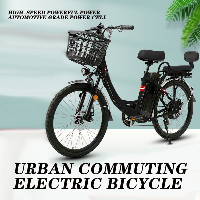 20 Inch 350w electric bicycle Spot new lithium battery bicycle pedal assist electric bicycle E Bike Cycle Rickshaw