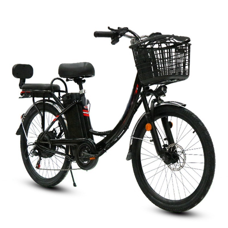 20 Inch 350w electric bicycle Spot new lithium battery bicycle pedal assist electric bicycle E Bike Cycle Rickshaw