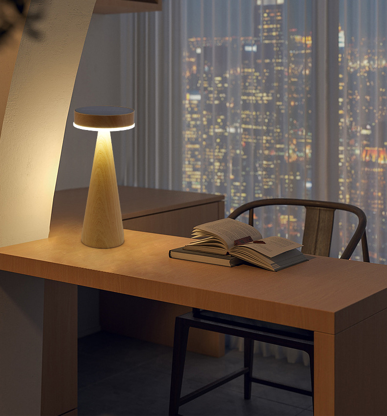 Solar led table lamp for reading room bedside living room bedroom living room bedside bar table lamp light