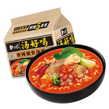 baixiang yummy Soup Series Artificial chicken beef porkSoup Flavor Instant Noodles