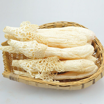 Dried Wild Dictyophora Mushroom Bamboo Fungus 50g packaged