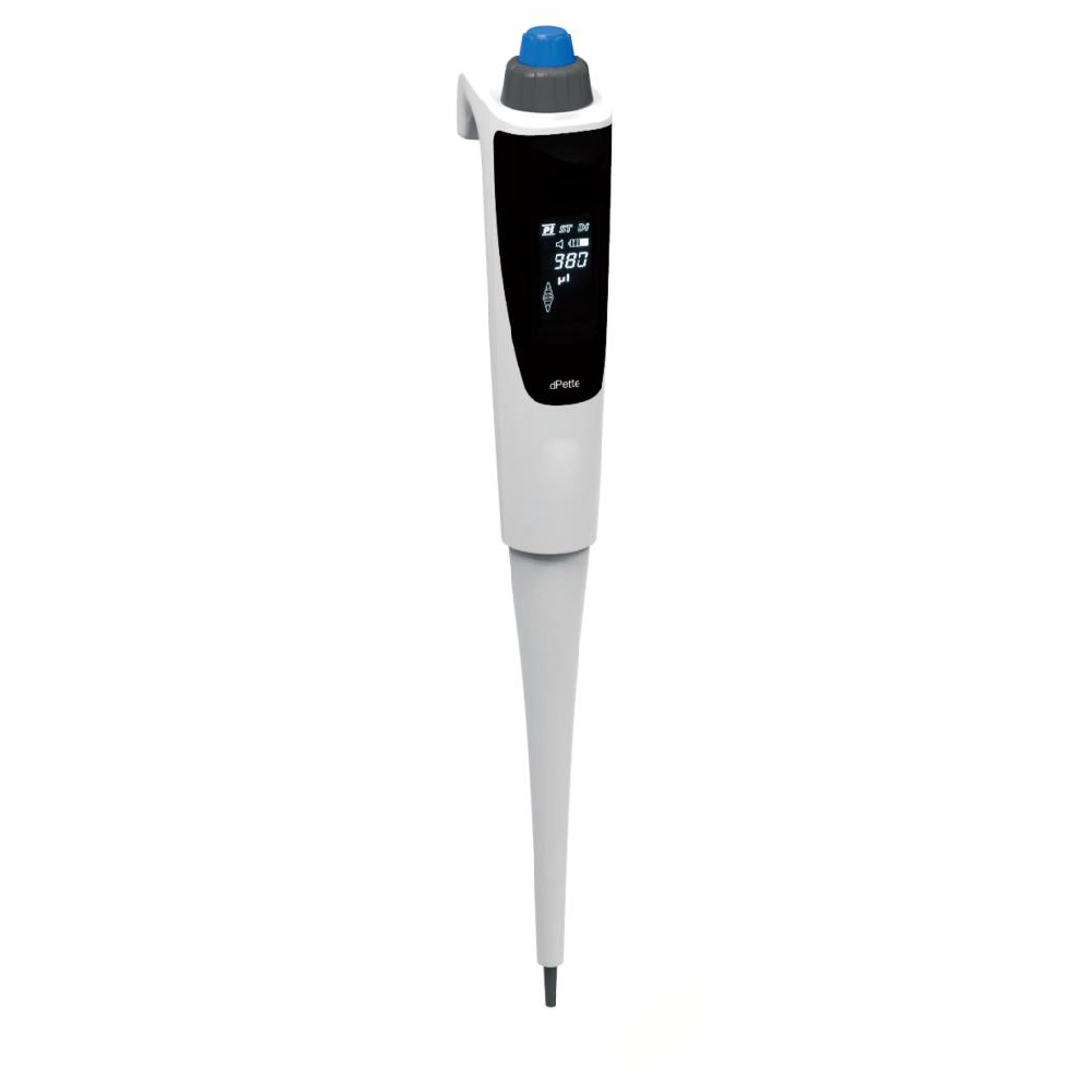 dpette+ dPette series multi functional electronic pipette 8-channel and single-channel