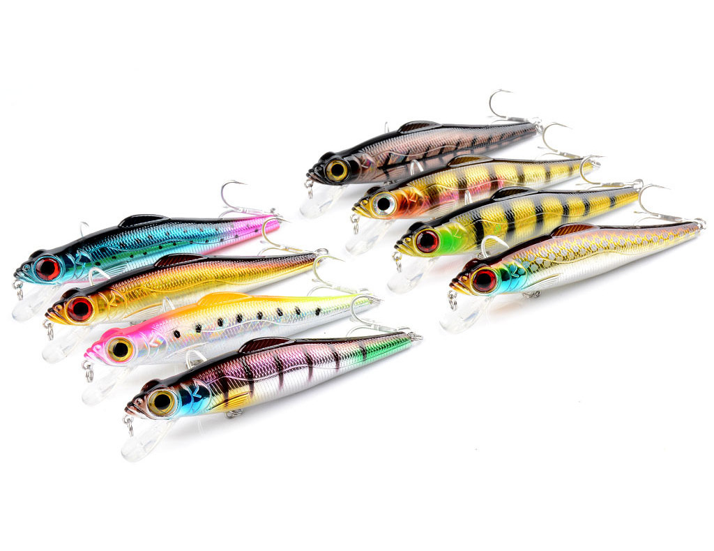 Silver plating paint 17G/ 11.5cm fishing bait float gravity shift long distance bait hard bait sea fishing LURE MIINNOW