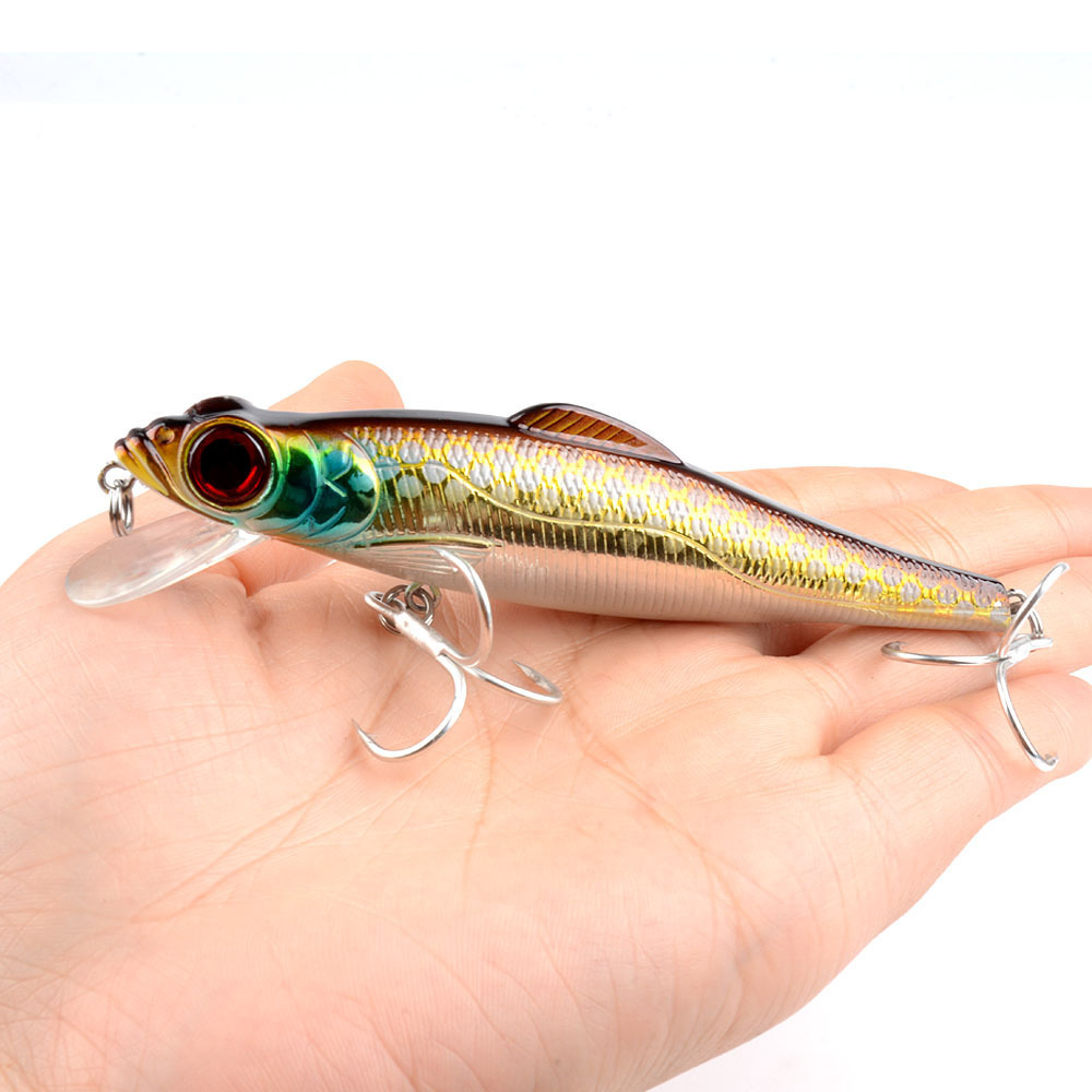 Silver plating paint 17G/ 11.5cm fishing bait float gravity shift long distance bait hard bait sea fishing LURE MIINNOW