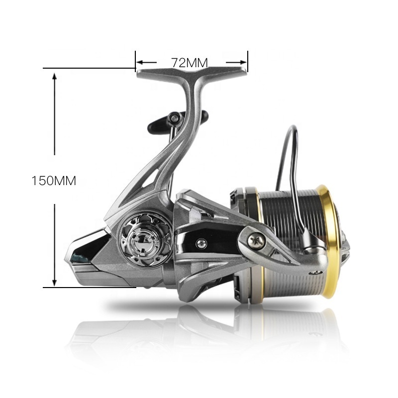 RISING Baitcasting Surf 17+1BB Jigging 25KG Max Drag 8000 10000 12000 14000 Sea Ocean Boat Big Game Spinning Fishing Reel