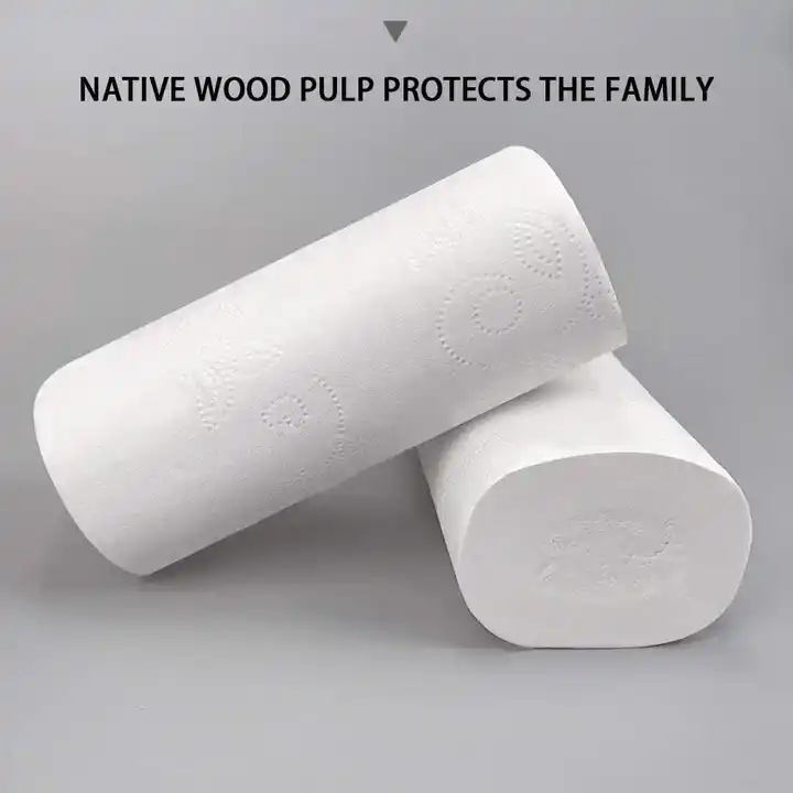 Custom Soft White Toilet Paper 2 Ply Bath Tissue Coreless Rolls Virgin Wood Pulp Toilet Tissue For Family/Hotel