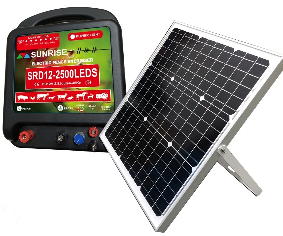 PV protection Solar & battery electric fence energizer