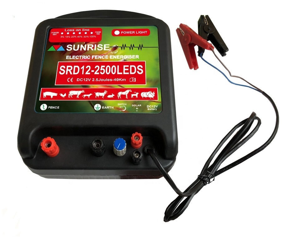 PV protection Solar & battery electric fence energizer