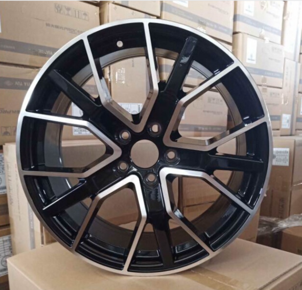 17/18/19 Inch Chrome Star Sport Passenger Car Wheels 5 Holes Auto Casting Custom Deep Dish Aluminum Alloy Rim