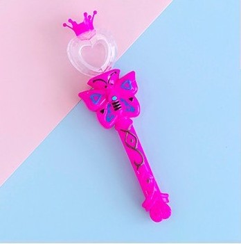 RTS New Arrival Children Light Up Magic Wand Princess Butterfly Led Flashing Luminous Magic Stick