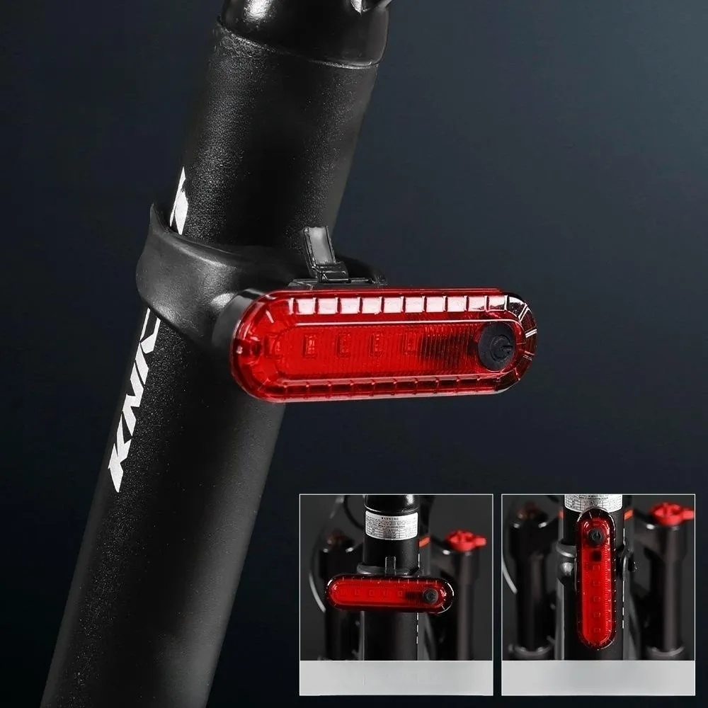 2024 Cheap Bicycle Led Light Rechargeable Tail Light Led Bike Light Rear Bicycle For Cycling Safety Flashlight