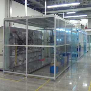 CE Standard Cleanroom PVC Soft Wall Portable Clean Booth