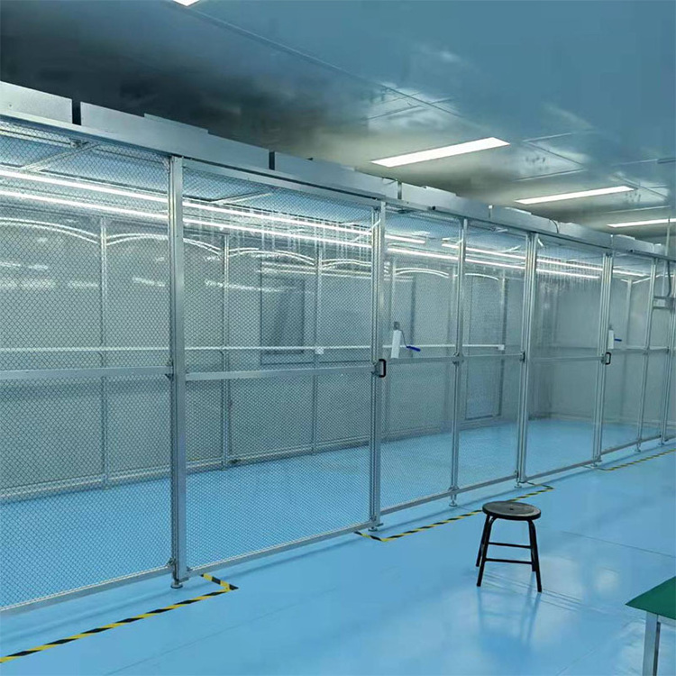 CE Standard Cleanroom PVC Soft Wall Portable Clean Booth