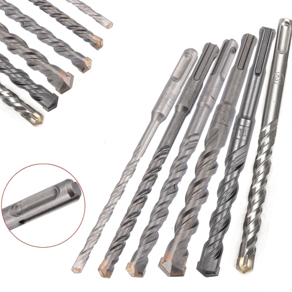 high performance sds plus hammer drill bit 16x350mm cross tip 4 cutters carbide tipped masonry dril bit set sds plus drill bit