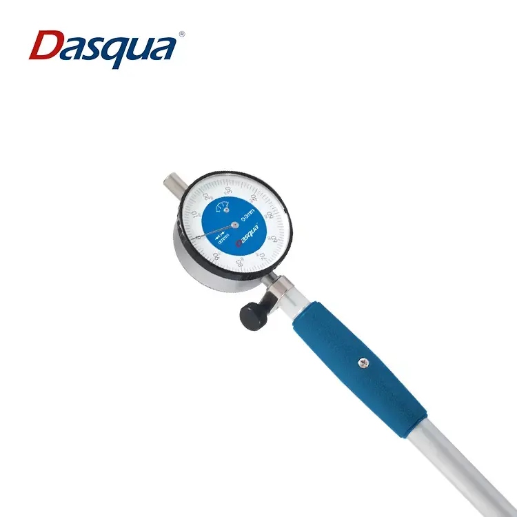 Dasqua High Precision 35-50mm 50-160mm  Dial Indicator Bore Gauge 0.01 Graduation 500mm Depth Long Handle Measuring Tool