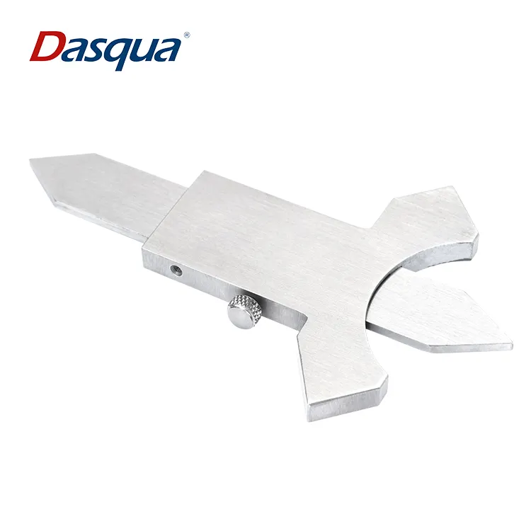 Dasqua 20mm Welding Seam Gauge Weld Inspection Gage Crown Test Ulnar Ruler Fillet Throat Gage