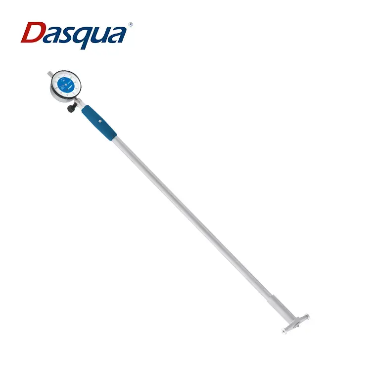 Dasqua High Precision 35-50mm 50-160mm  Dial Indicator Bore Gauge 0.01 Graduation 500mm Depth Long Handle Measuring Tool