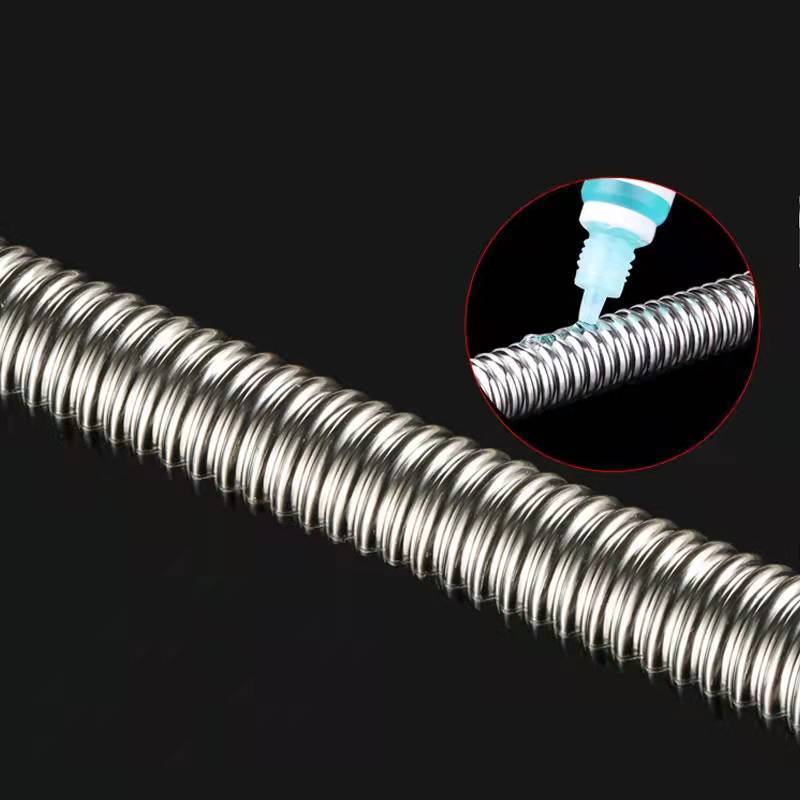 Stainless Steel Corrugated Flexible Metal Hoses/Pipe with Fittings Stainless 304 Steel Corrugated Flexible Metal Tube/Hose/Pipe