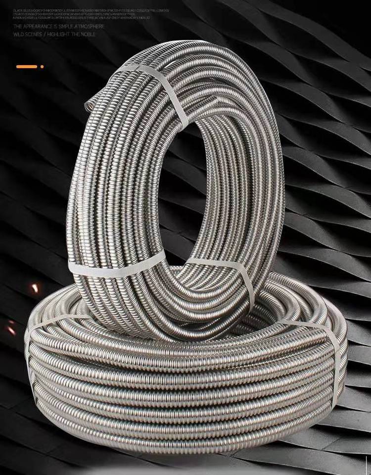 Flexible Pipe Hose Stainless Steel 304 304L 316 316L High Pressure Corrugated Metal Decoration 6mm Round ASTM ERW Welded Pipe BA