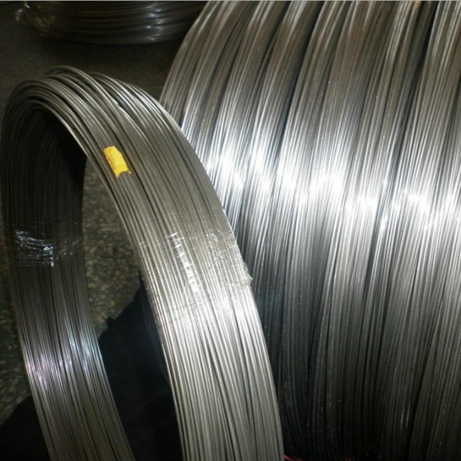 304 stainless steel metal micro filament spinning soft wire without magnetism