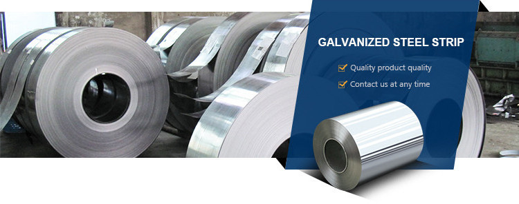 Galvanized Steel Tape Manufacture Dx51d Z140 ASTM Q195 Galvanized Steel Strips