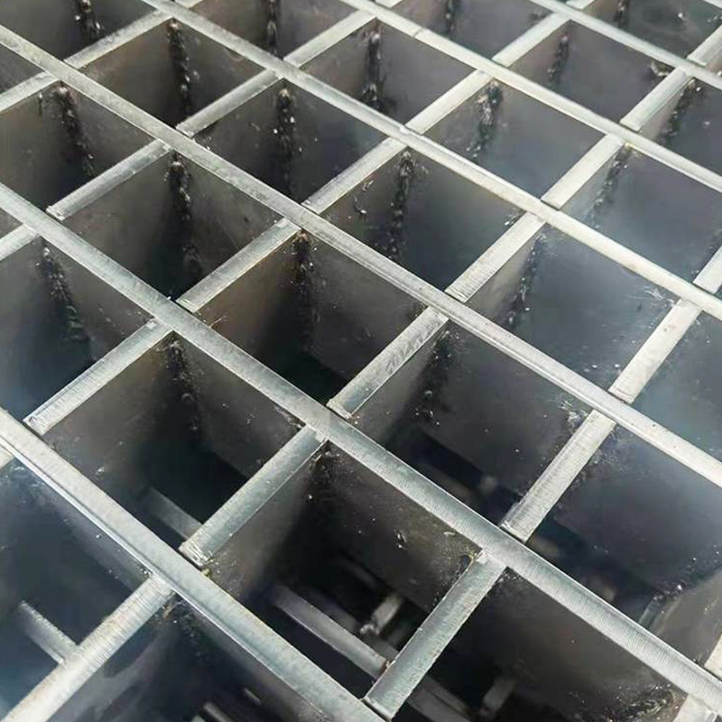 Hot DIP Galvanized Metal Grilles, Floor Bar Grilles, Steel Plate Grilles