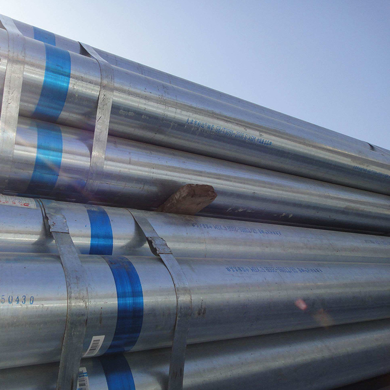 Price Of 50mm 2 Inch 8m Length Hot-Dipped Galvanized Steel Erw Pipe 1 Inch