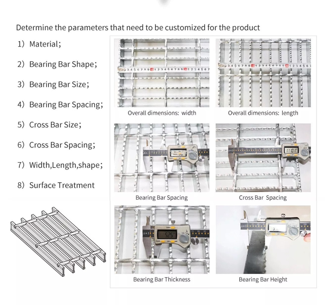 Heavy Duty Galvanized Steel Driveway Grating