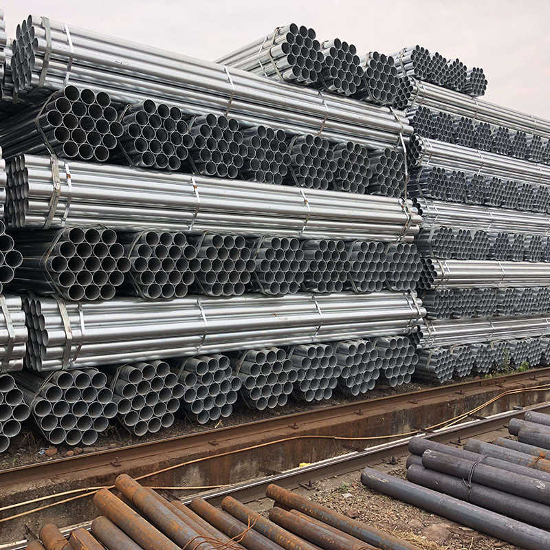 Price Of 50mm 2 Inch 8m Length Hot-Dipped Galvanized Steel Erw Pipe 1 Inch