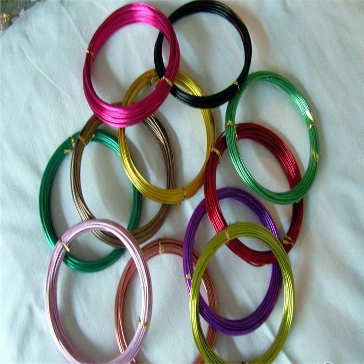 China Wholesale Price  Aluminium Color Coated/Painted Wire for Art