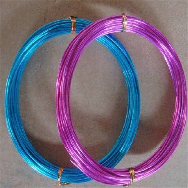 China Wholesale Price  Aluminium Color Coated/Painted Wire for Art