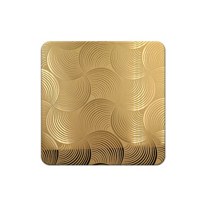 Colored Wall Panel Stainless Steel Sheets Ss201 SUS304 Mirror Gold Stainless Steel Plate