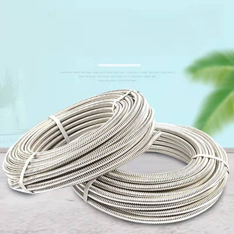 Stainless Steel Corrugated Flexible Metal Hoses/Pipe with Fittings Stainless 304 Steel Corrugated Flexible Metal Tube/Hose/Pipe