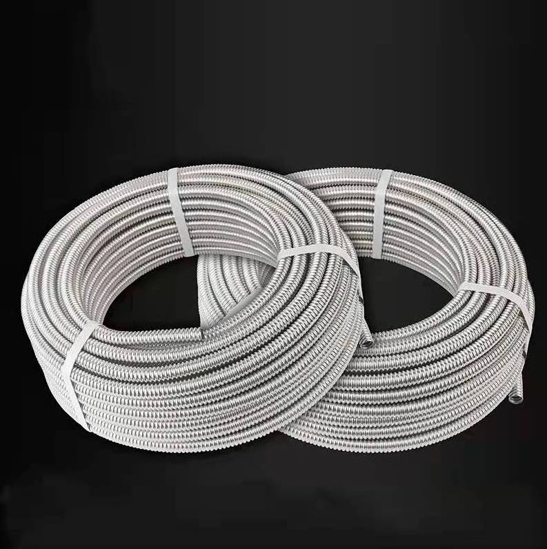 Stainless Steel Corrugated Flexible Metal Hoses/Pipe with Fittings Stainless 304 Steel Corrugated Flexible Metal Tube/Hose/Pipe